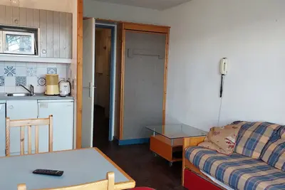 Image de Appartement 2 pièces, 5 pers, balcon, proche télécabine, animaux acceptés