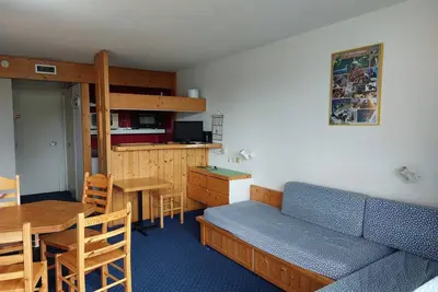 Image de Appartement ski-in/ski-out pour 5 pers. proche Esf, village des Villards, Arc 1800
