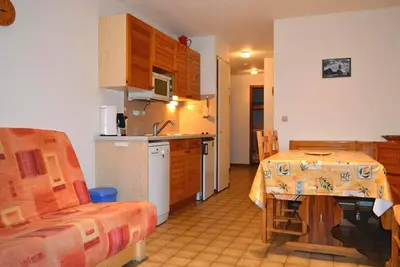Image de Appartement 2 pièces cabine, 300m pistes/comm, mén. inclus, parking
