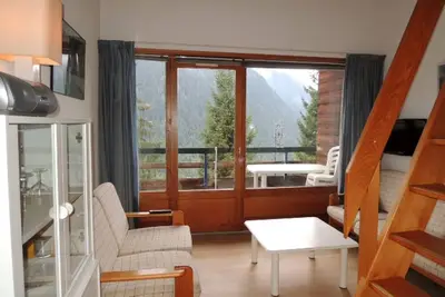 Image de Charmant T2 avec mezzanine et balcon - 4 pers, parking, proche navettes, Châtel