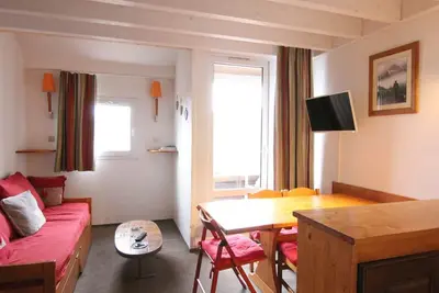 Image de Charmant duplex 6 pers avec mezzanine, espace bébé, proche commerces et remontées à l'Alpe d'Huez