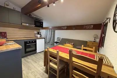 Image de Studio pour 4 pers. au cœur de L'Alpe d'Huez, proche télécentre, animaux acceptés