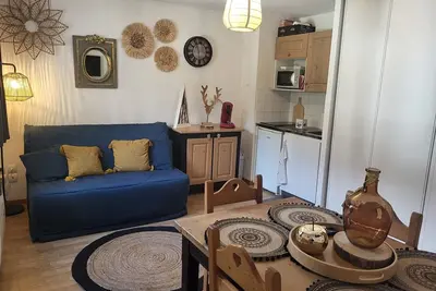 Image de Charmant studio cabine pour 4 personnes face aux pistes à Montgenèvre