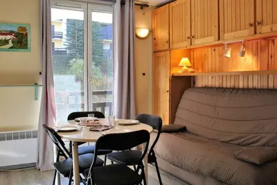 Image de Studio Cabine 4 Pers, Pied de Piste, Centre Station