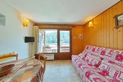 Image de Studio 4 Pers au Pied des Pistes, Balcon Sud, Parking, Centre-Ville