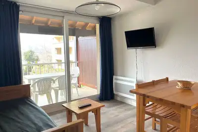 Image de Appartement T2 à 400m des pistes avec parking, navette et accès Spassio - Peyragudes
