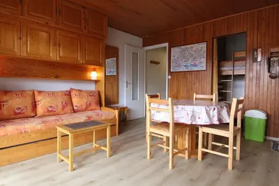 Image de Studio 4 pers, 28m², Alpe d'Huez - Proche pistes et commerces, balcon sud, casier à skis