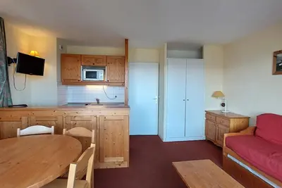 Image de Appartement 3 pièces 6 pers, Résidence calme proche télécabine, animaux admis, Arc 1800
