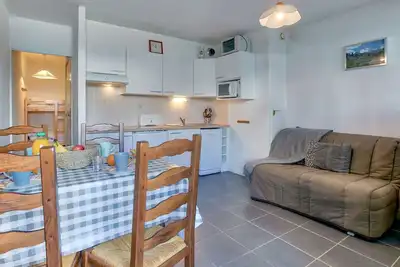Image de Studio confortable, idéal pour 4 pers, situé au pied des pistes à Gourette