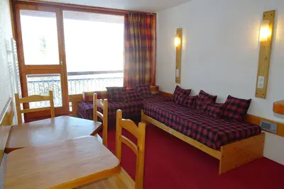 Image de Studio cosy 5 pers. avec balcon, proche pistes et commerces à Arc 1800