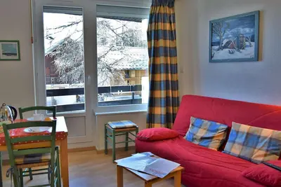 Image de Studio 4 pers au pied des pistes Ă Risoul 1850 avec parking gratuit et casier Ă ski