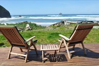Image de Superbe propriété face à l'océan, 5 chambres + Den, 3 bains, (14 personnes)