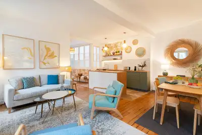 Image de 2 chambre - 2 sdb dans le Marais, climatisé et 100% legal (rénové janvier 2023)