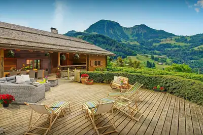 Image de Chalet La Vieille Ferme - base alpine pour 8, belle vue - Ovo Network