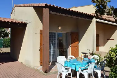 Image de Maison 3 pièces + mezzanine, terrasse, 300m plage, 6 couchages - Saint Pierre la Mer