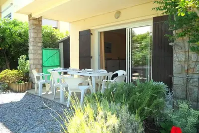 Image de Appartement familial 4 pièces avec terrasse à 150m plage, 8 couchages, Narbonne Plage