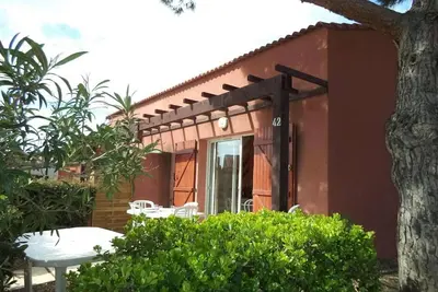 Image de Pavillon à Narbonne Plage avec piscine, terrasse et climatisation – 6 couchages
