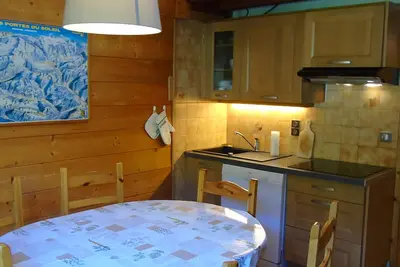 Image de Charmant appartement 3 pièces + mezzanine, 8 pers, proche télécabine Linga, Châtel