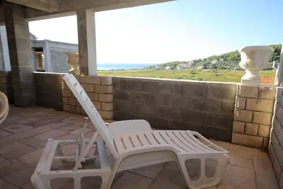 Image de Appartement de deux chambres avec air conditionné Lumbarda, Korcula (A-9262-b)
