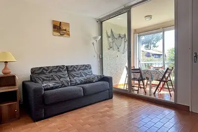 Image de Studio cabine cosy à 400m de la plage - 4 couchages, parking privé, animaux admis