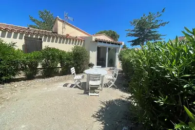 Image de Maison rénovée climatisée, jardin, 4 couchages, à 1000m de la plage, parking privé, Saint-Cyprien