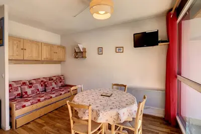 Image de Bel appart 2p cosy 4 pers, balcon, au cœur de La Toussuire