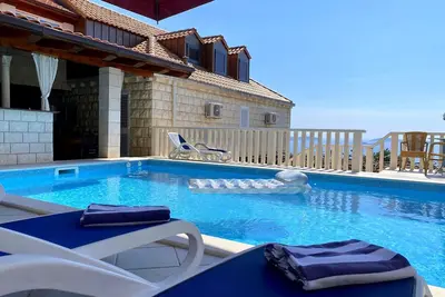 Image de Villa Vera Mlini - Villa vue mer à seulement 10 min. de Dubrovnik
