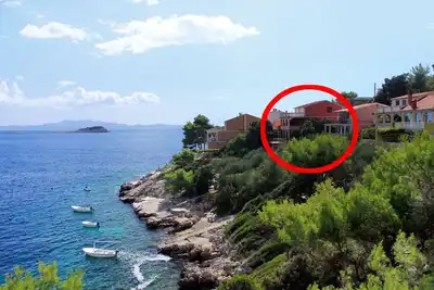 Appartement de deux chambres prés de la plage Prizba, Korcula (A-152-b)