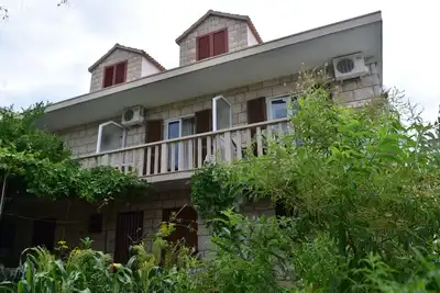 Appartement d'une chambre avec la terrasse Povlja, Brac (A-2922-c)