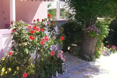 Image de Appartement de trois chambres avec la terrasse Kampor, Rab (A-4985-a)