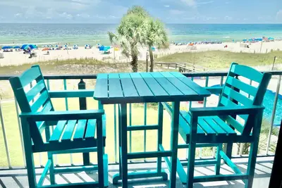 Image de Spacieux Orange Beach Condo avec de fabuleuses vues sur le golfe avant au 3ème étage!