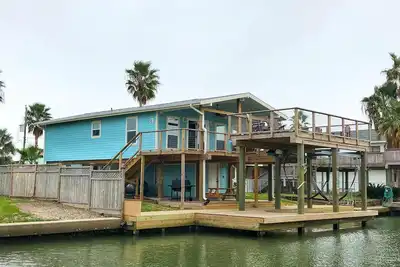 Palm Breeze Canal Home avec kayaks et vélos (10 personnes)