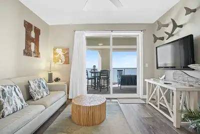 Image de TRÈS Amusant! Direct Beachfront * Pools Front Gulf, bain à remous et plus encore! Cliquez pour Mer!