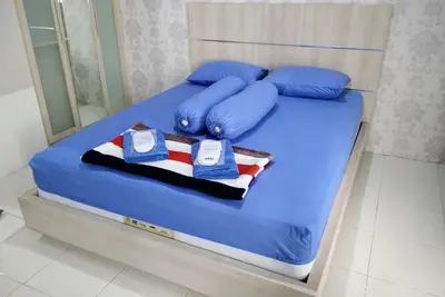 Image de 1br @ Appartement Salemba avec douche chaude et compléments