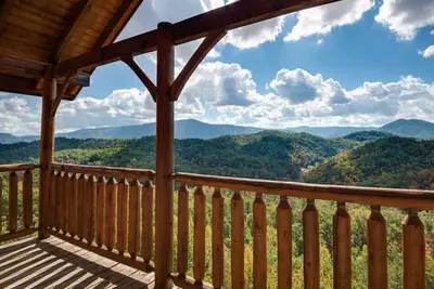 Villa Appalachain: vue imprenable sur la montagne Smoky
