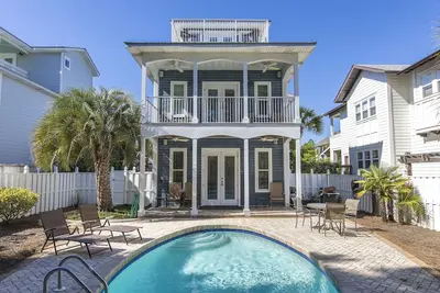 Image de Blue Paradise: 4 Br / 3 Ba maison à Seagrove Beach, pour 12 personnes