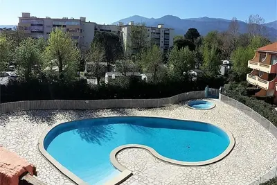 Image de Appartement climatisé avec piscine, parking - Argelès-sur-Mer