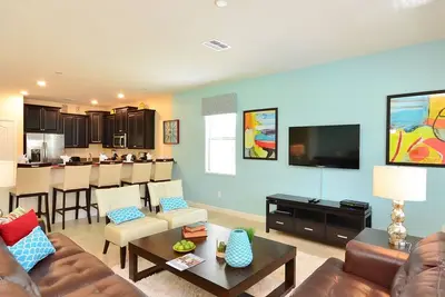 Image de Renseigner Pour SPÉCIAUX, Brand New House, Champions Gate Resort, 8 chambres, piscine privée, salle de jeux, Incroyable Resort Services, près de Disney! ! !