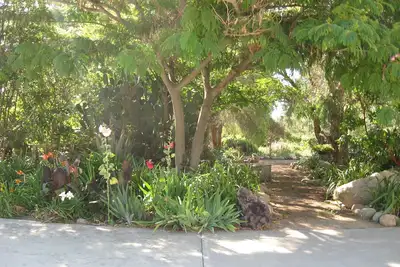 Image de Maison familiale avec un beau jardin et des poules pour animaux de compagnie