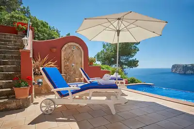 Image de Fantastique appartement à Majorque avec piscine privée et vue sur la mer