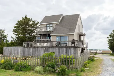 Image de Proche Rehoboth, Lewes Et Frederica! Trajet PRIVÉ De La Plage, Rampe De Bateau En Ciment Et Quai