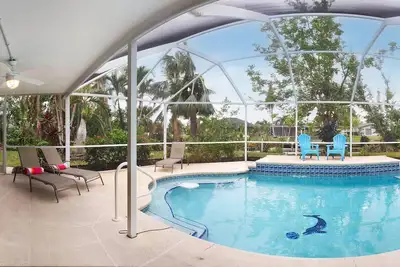 Image de 99 $ De Debut AOÛT Waterfront paradise-Piscine chauffée-Jacuzzi-Gulf Access-
