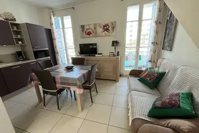 Image de Maison cosy proche plage Boisvinet, 2 chambres, cour, parking, Wi-Fi, à Saint-Gilles-Croix-de-Vie