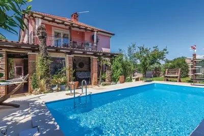 Image de Appartement de deux chambres avec la terrasse Fratrici, Umag (A-14384-a)