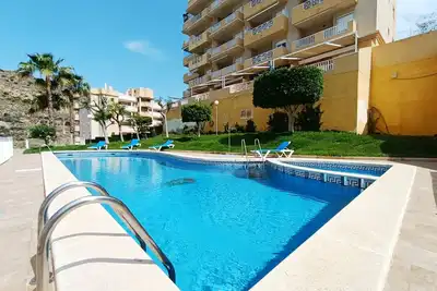 Appartement rez de chaussée, vue sur la mer, parking, piscine commune