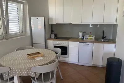 Image de Appartement d'une chambre avec le balcon et la vue sur le mer Dramalj, Crikvenica (A-5596-b)
