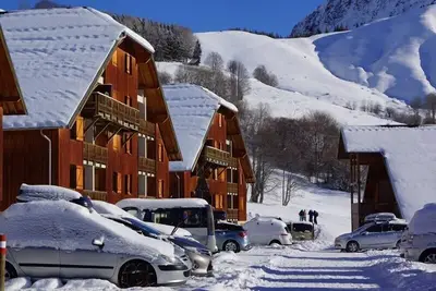 Image de Appartement 6 couchages, 50m des pistes de ski, vue montagne
