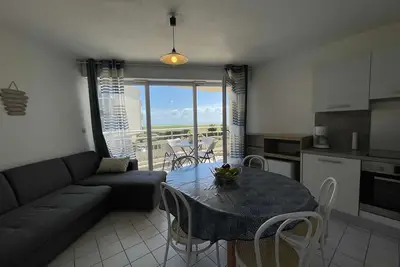 Image de Appartement 3 pièces avec balcon, piscine et parking à proximité de la mer - 6 couchages