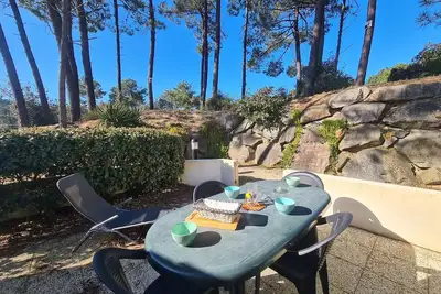 Image de Maison lumineuse avec piscine, à 2 pas de l'océan - 5 couchages, Saint-Jean-de-Monts