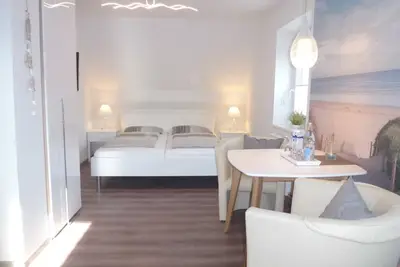 Image de App. 1, 25 m², utilisation du jardin - Gästehaus Müller
